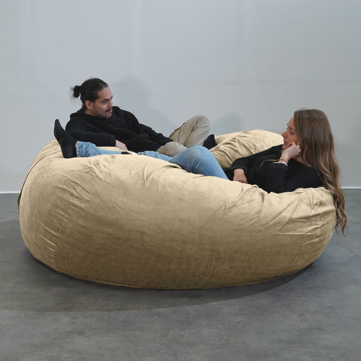 Grote Microsuède Zitzak - 180 Cm - Banabag