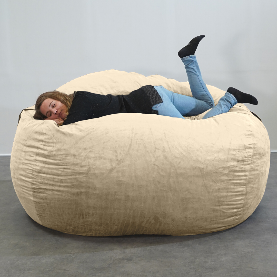 Reuze zitzak microsuède - 200 cm - Banabag