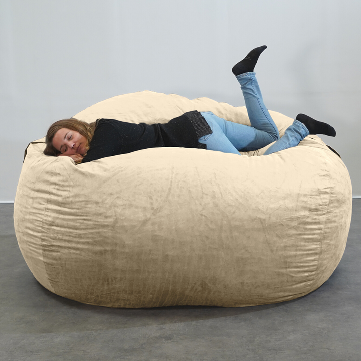 Reuze zitzak microsuède - 200 cm - Banabag
