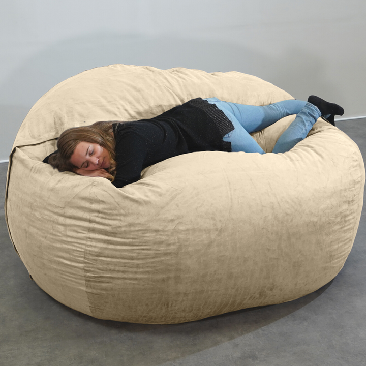Reuze zitzak microsuède - 200 cm - Banabag