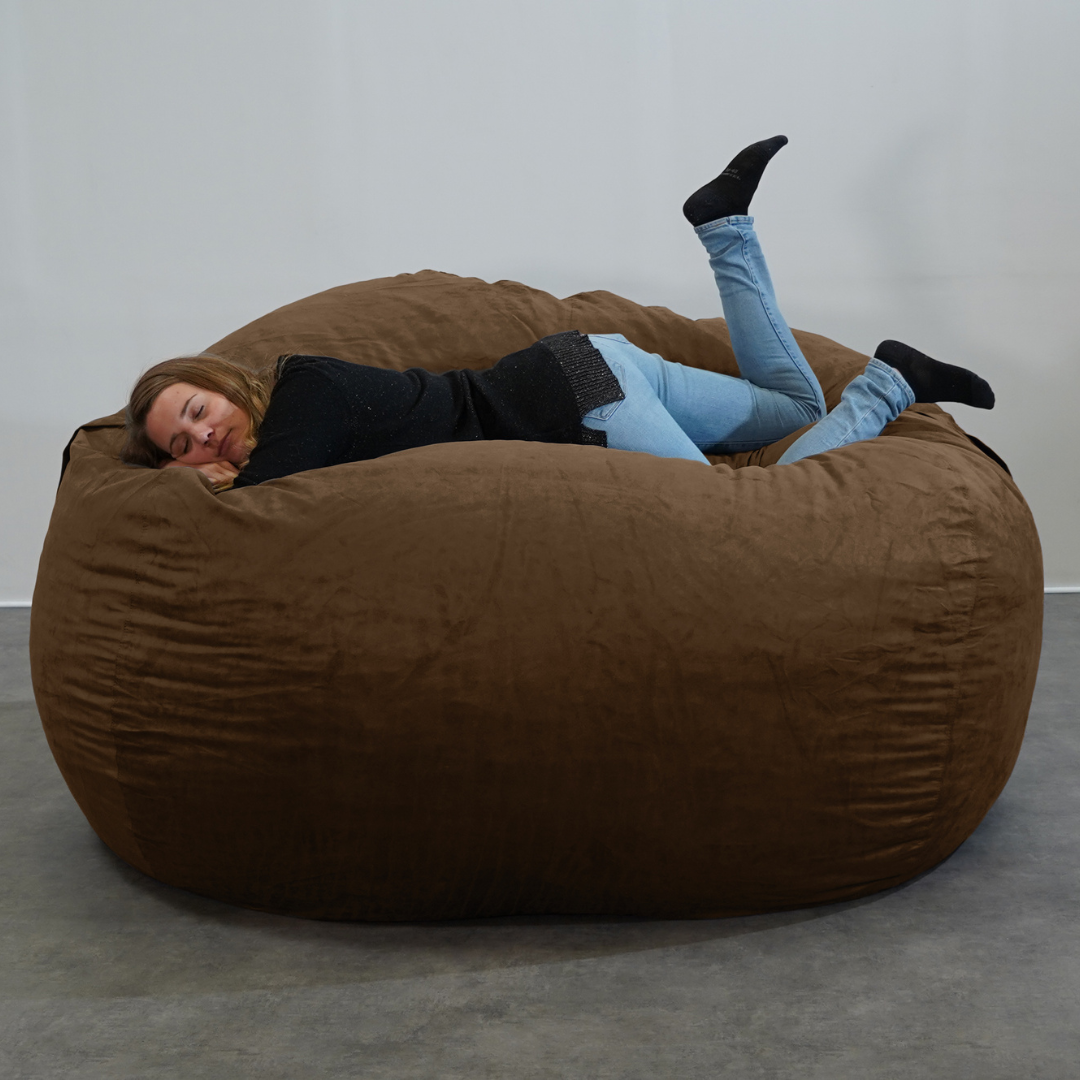 Reuze zitzak microsuède - 200 cm - Banabag