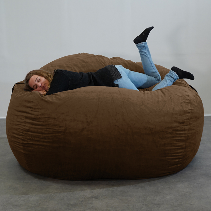 Reuze zitzak microsuède - 200 cm - Banabag