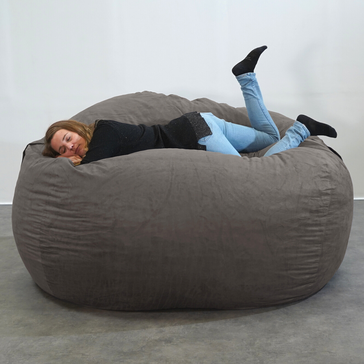 Reuze zitzak microsuède - 200 cm - Banabag